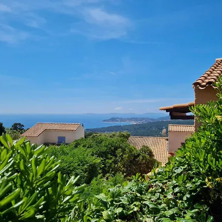 Daire Bel Au Calme Avec Terrasse Apercu Mer, Jardinet Et Piscine